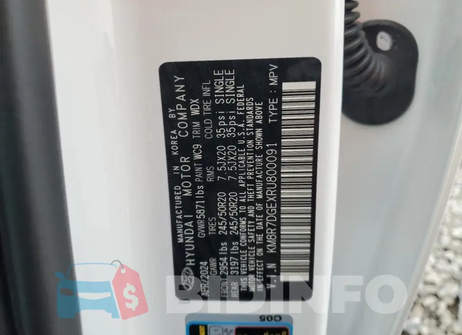 KM8R7DGEXRU800091 Photo# 14