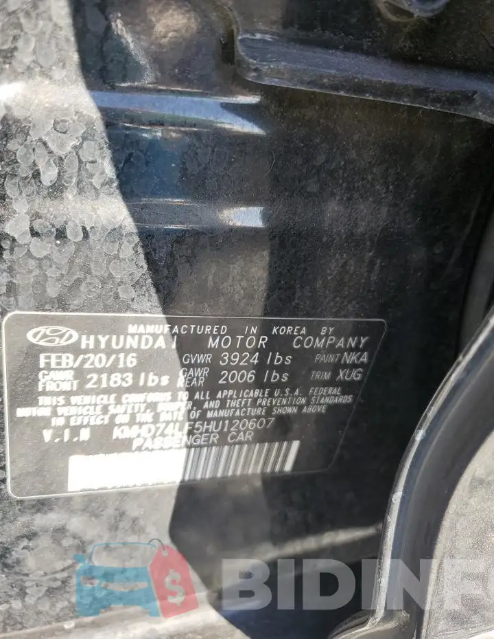 KMHD74LF5HU120607 Photo# 12