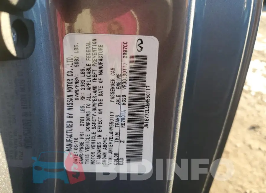 JN1EV7EL4HM550117 Photo# 12