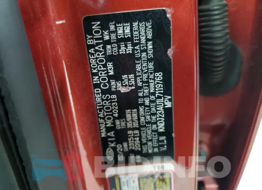 KNDJ23AU1L7119768 Photo# 12