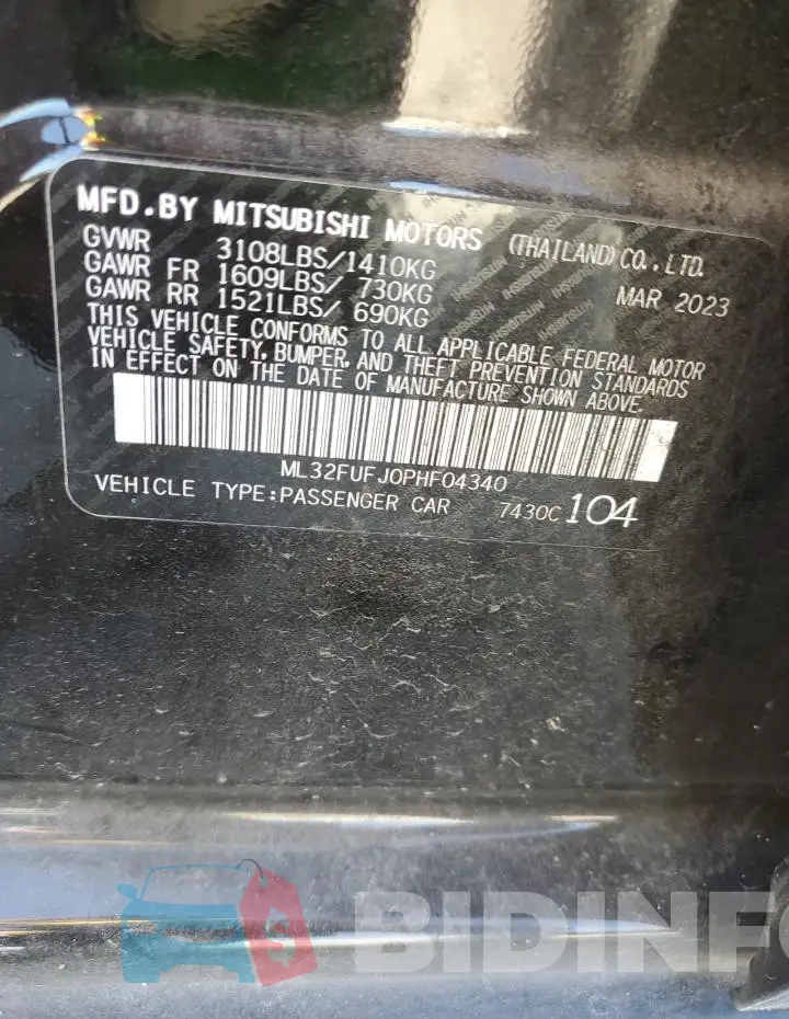 ML32FUFJ0PHF04340 Photo# 12