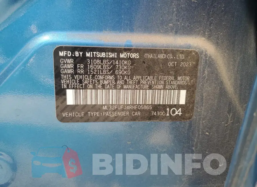 ML32FUFJ4RHF05865 Photo# 12