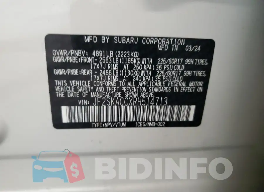 JF2SKACCXRH514713 Photo# 13