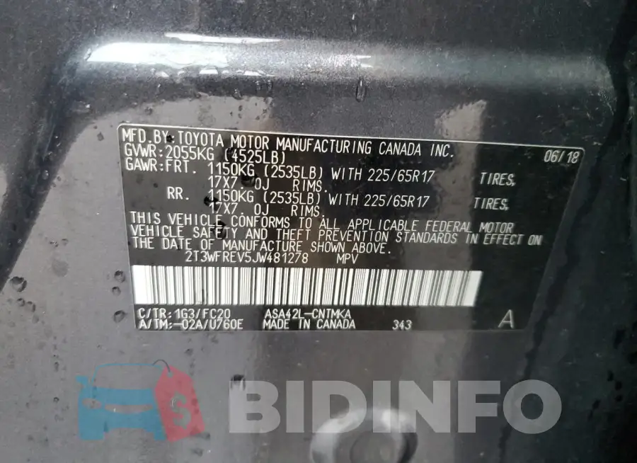 2T3WFREV5JW481278 Photo# 13
