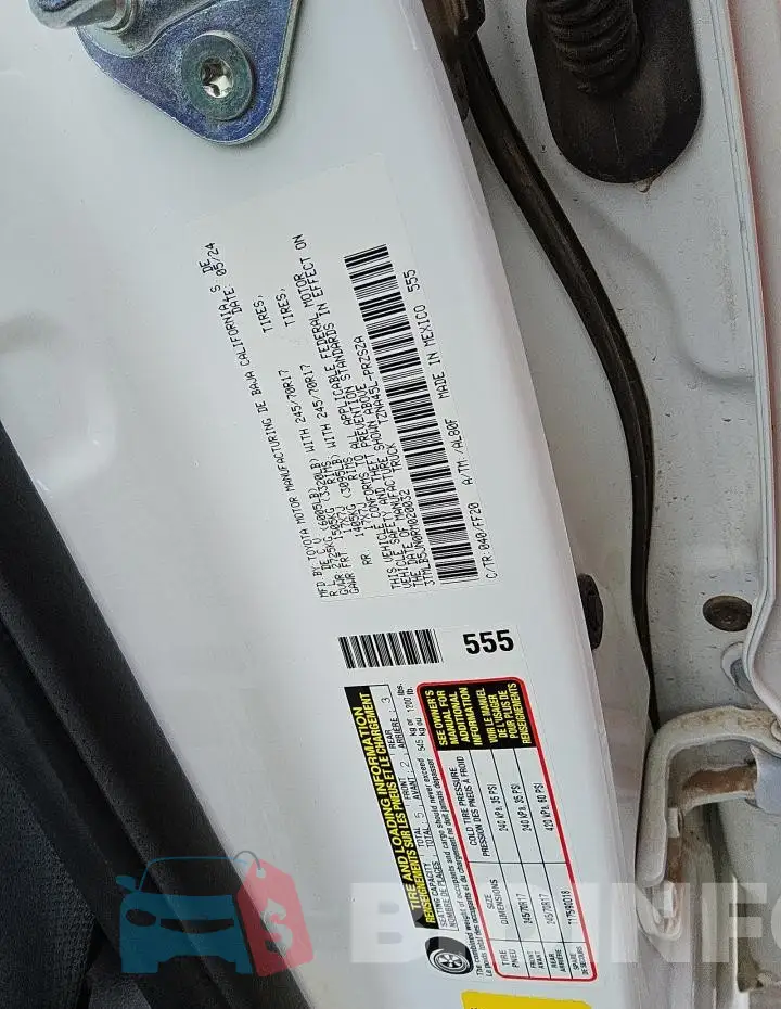 3TMLB5JN0RM020032 Photo# 12