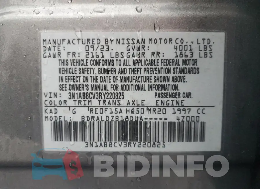 3N1AB8CV3RY220825 Photo# 12