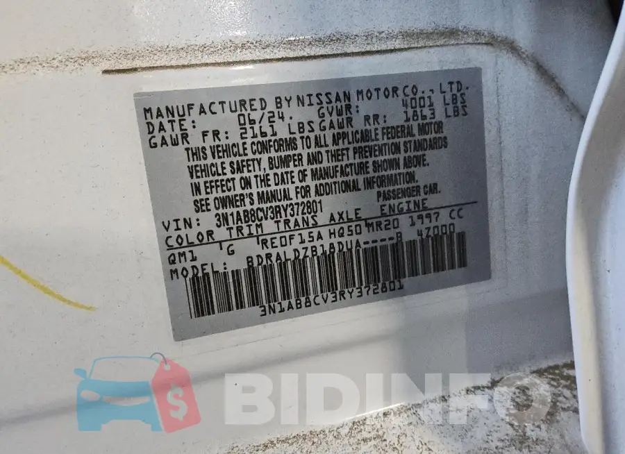 3N1AB8CV3RY372801 Photo# 13