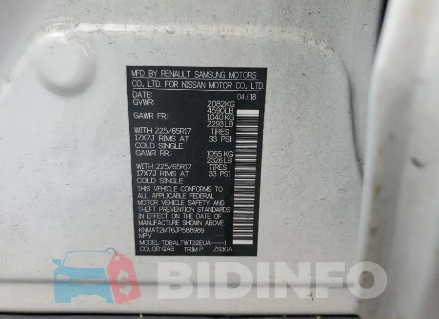KNMAT2MT6JP588989 Photo# 13