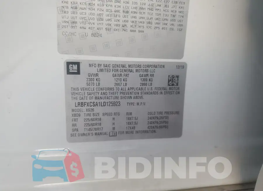 LRBFXCSA1LD125923 Photo# 13