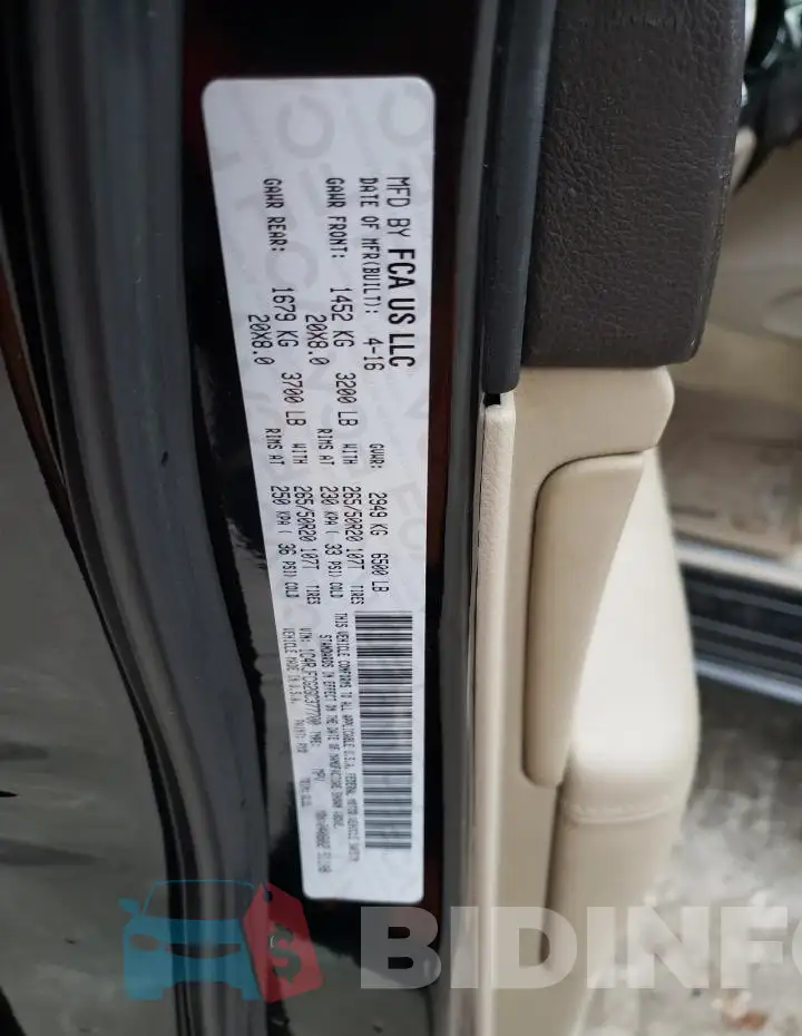 1C4RJFCG2GC377700 Photo# 13