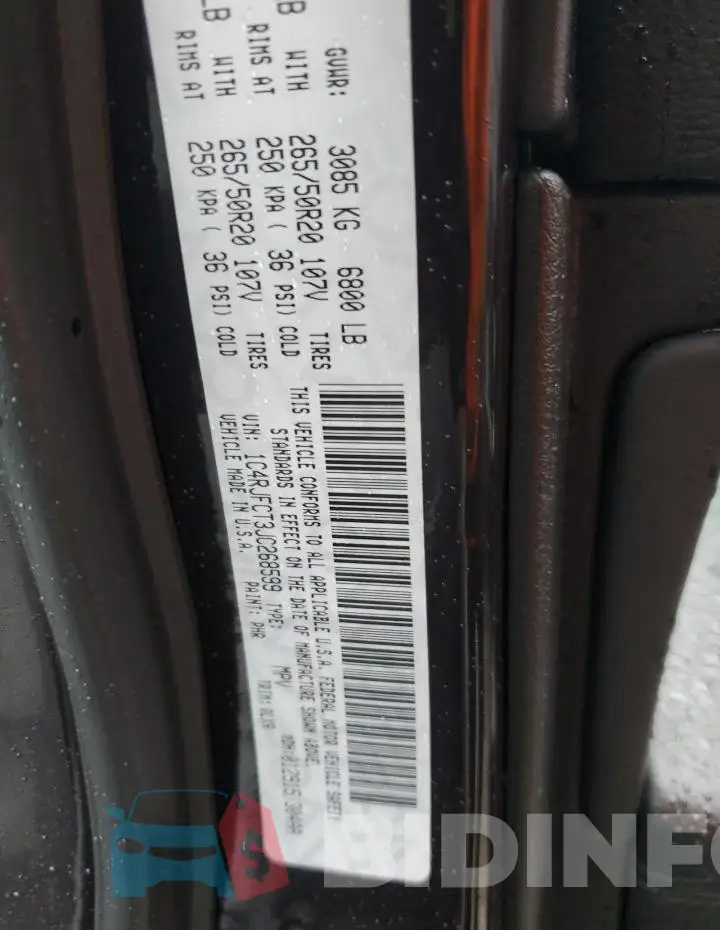 1C4RJFCT3JC268599 Photo# 13
