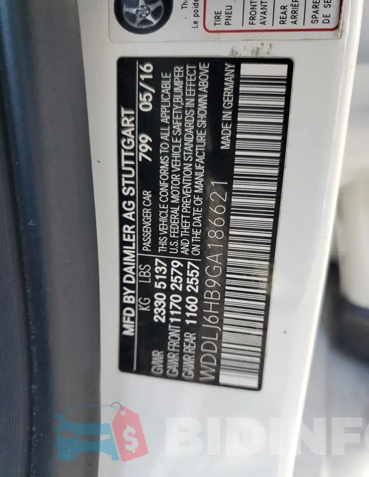 WDDLJ6HB9GA186621 Photo# 12
