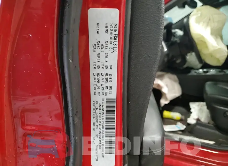 1C4RDJDG7HC820871 Photo# 13
