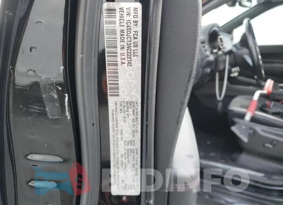 1C4SDJCT3NC222742 Photo# 14