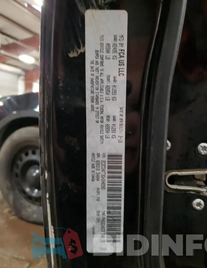 2C3CDXKT3GH206585 Photo# 12