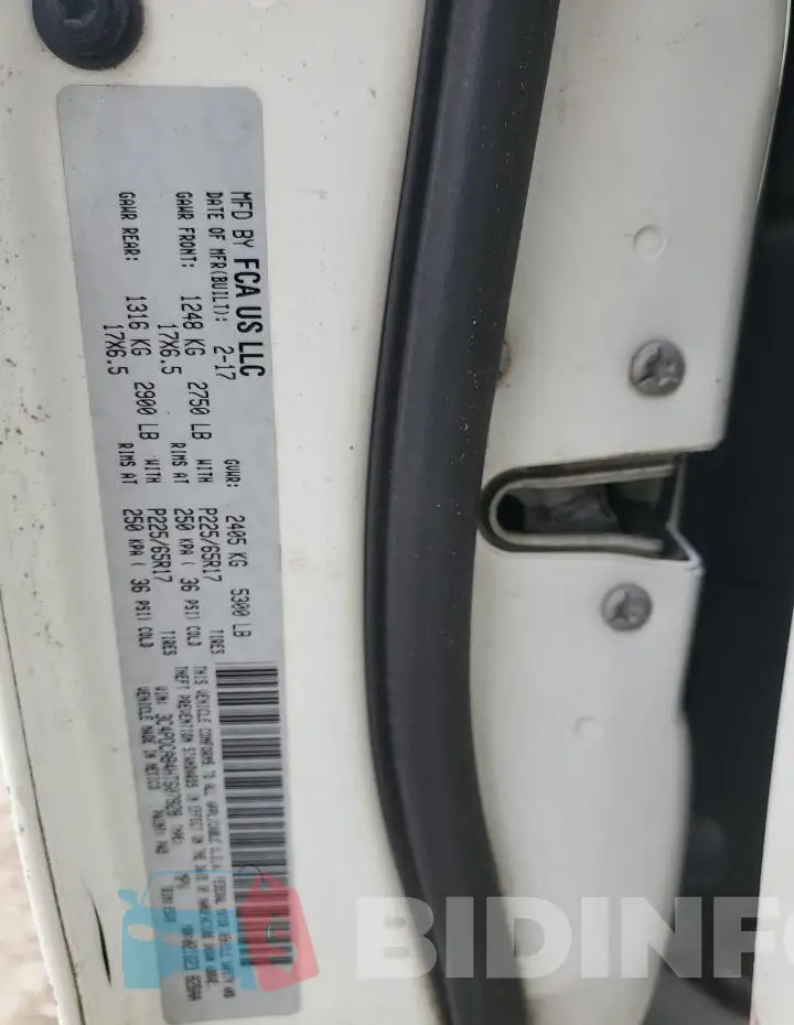 3C4PDCAB4HT607828 Photo# 13