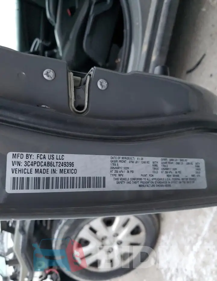 3C4PDCAB6LT249396 Photo# 14