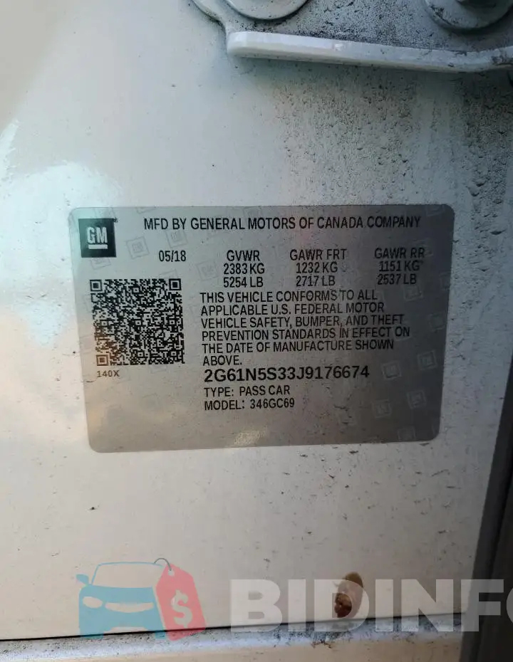 2G61N5S33J9176674 Photo# 12