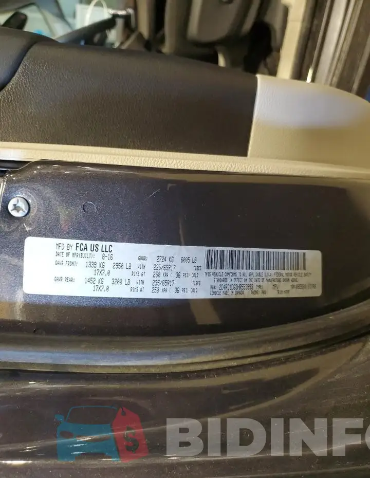 2C4RC1DG3HR553593 Photo# 13