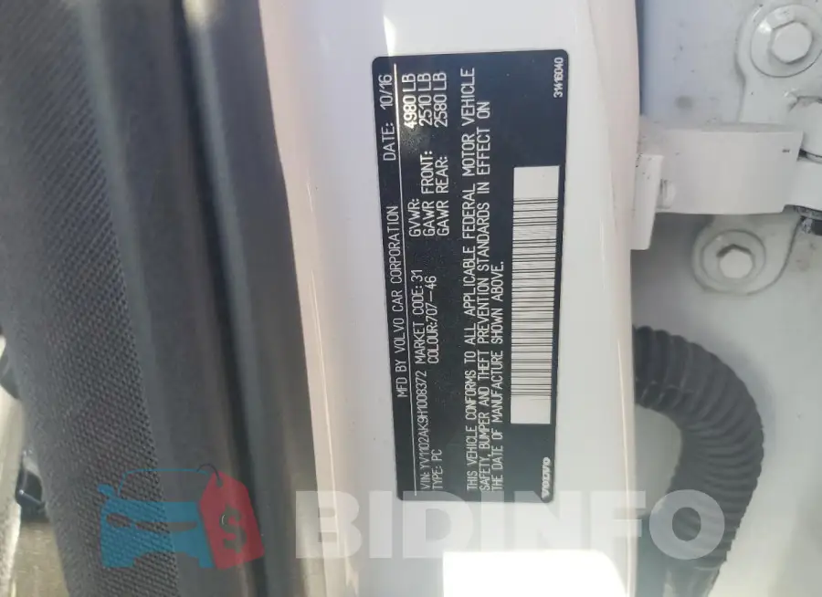 YV1102AK9H1008372 Photo# 12