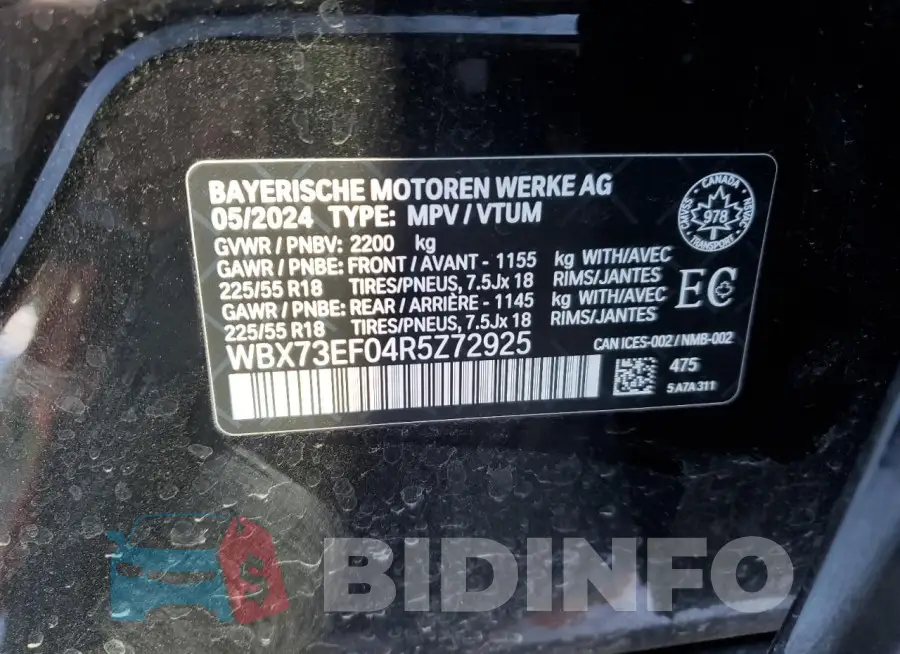 WBX73EF04R5Z72925 Photo# 13