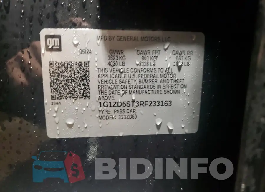 1G1ZD5ST3RF233163 Photo# 12