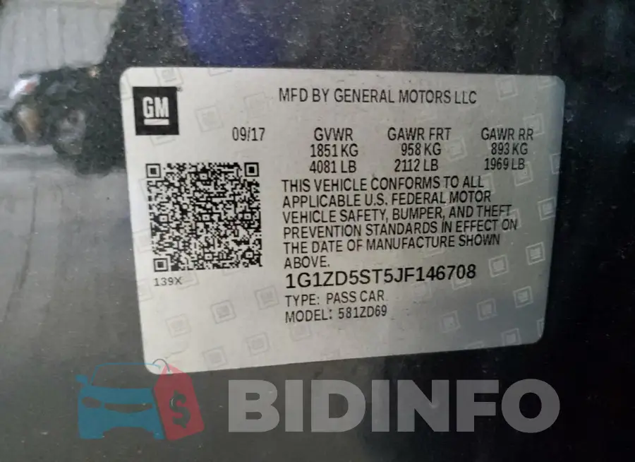 1G1ZD5ST5JF146708 Photo# 12