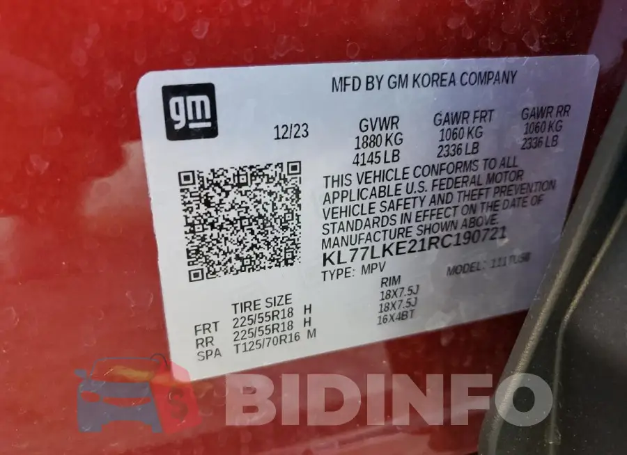 KL77LKE21RC190721 Photo# 14