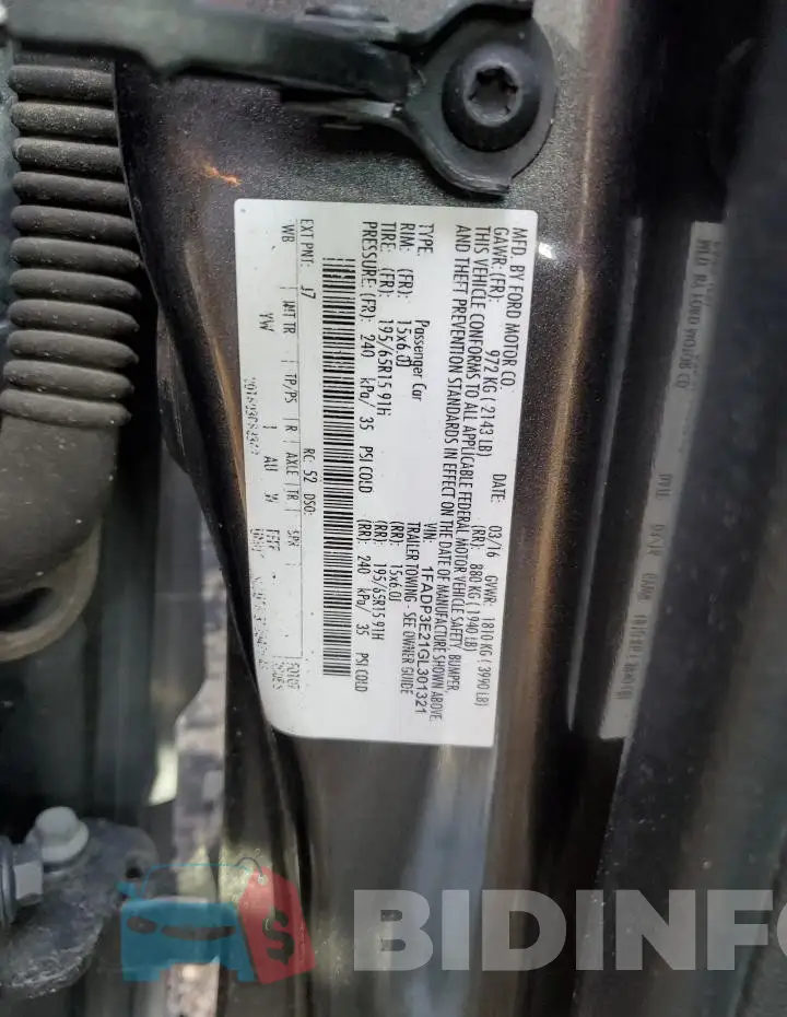 1FADP3E21GL301321 Photo# 12