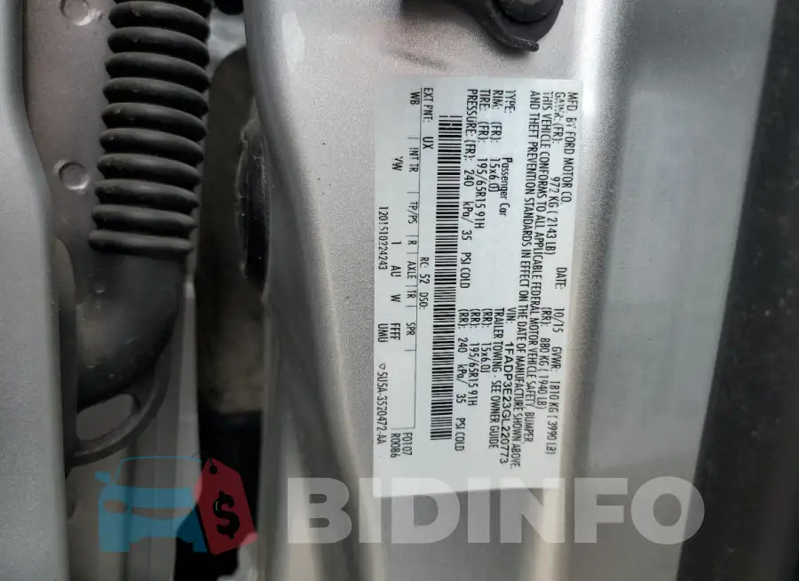 1FADP3E23GL220773 Photo# 12