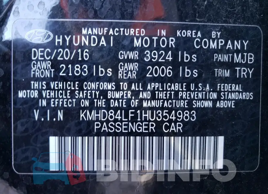 KMHD84LF1HU354983 Photo# 12