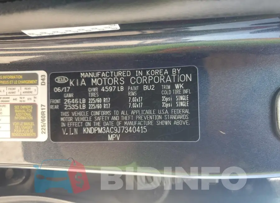 KNDPM3AC9J7340415 Photo# 13