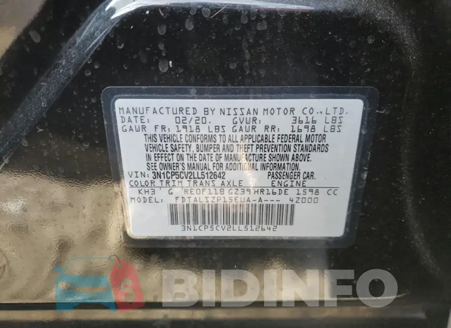 3N1CP5CV2LL512642 Photo# 13