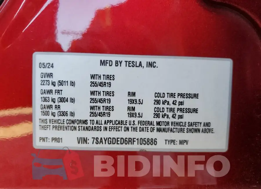 7SAYGDED6RF105886 Photo# 13