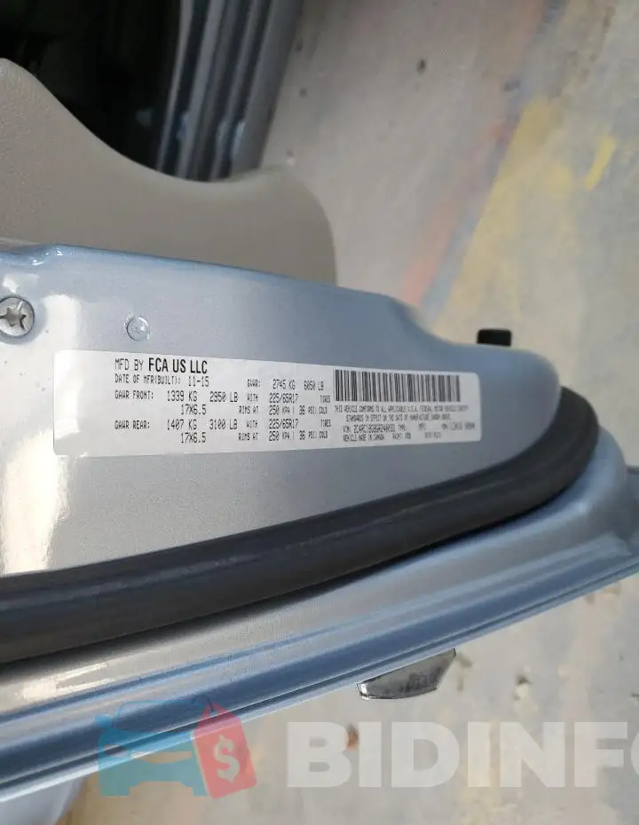 2C4RC1BG9GR240033 Photo# 13