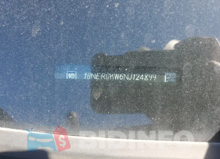 1GNERGKW6NJ124899 Photo# 13