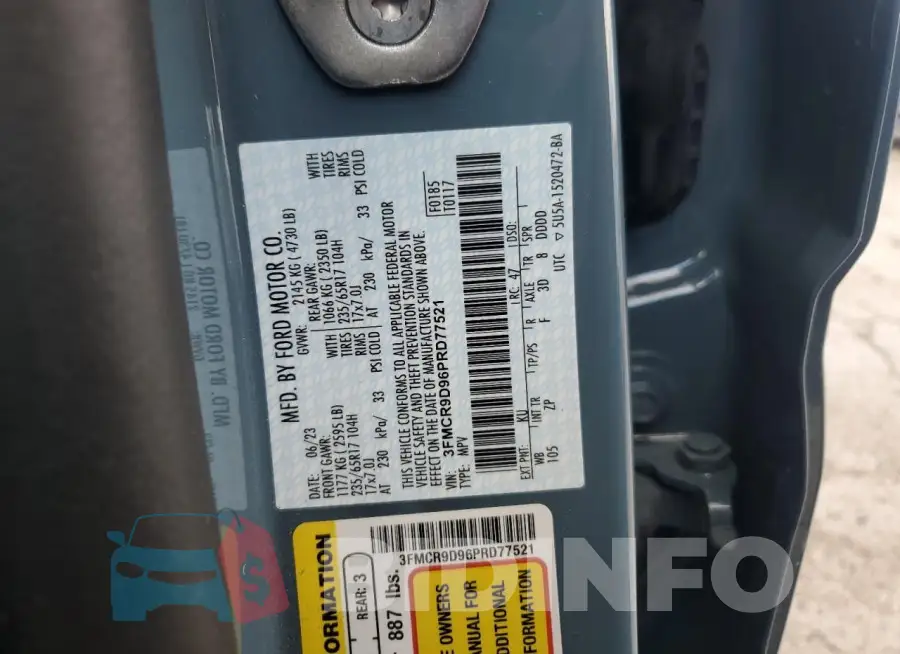 3FMCR9D96PRD77521 Photo# 13