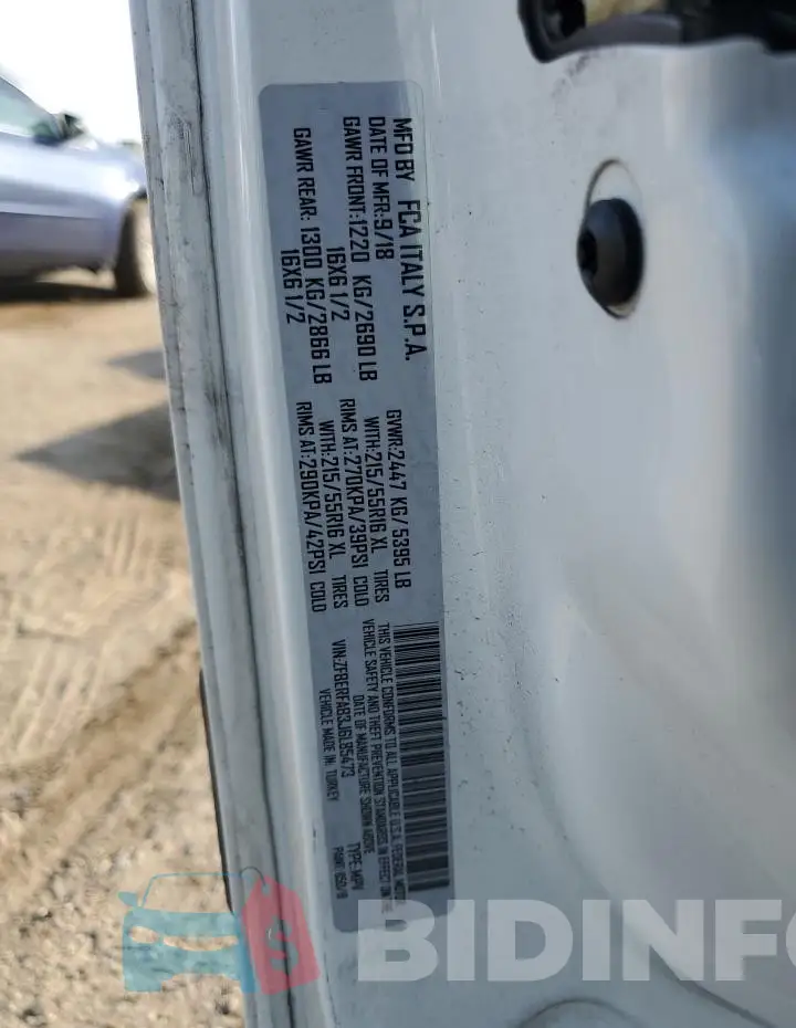 ZFBERFAB3J6L85473 Photo# 14
