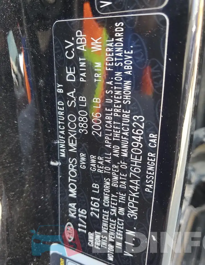 3KPFK4A76HE094623 Photo# 12