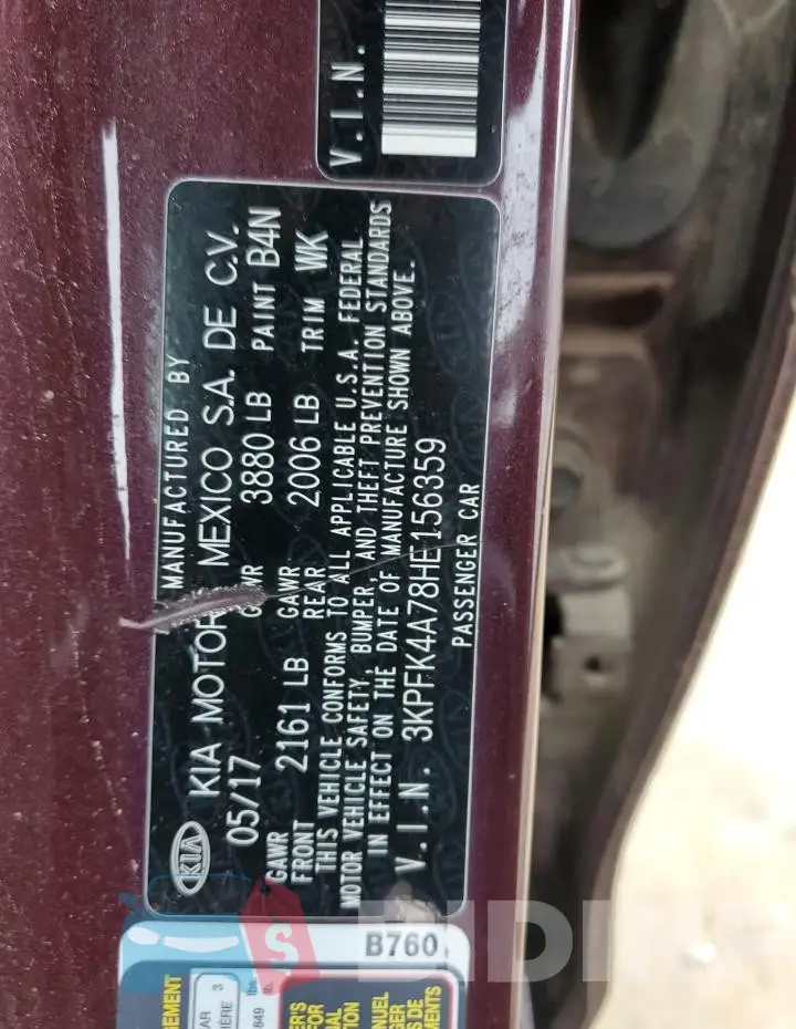3KPFK4A78HE156359 Photo# 12