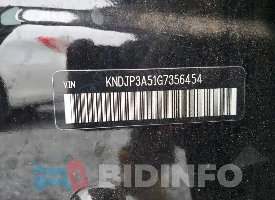KNDJP3A51G7356454 Photo# 14