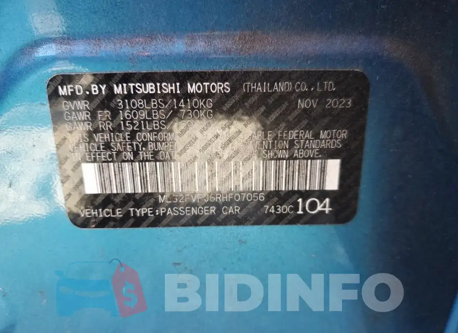 ML32FVFJ6RHF07056 Photo# 12