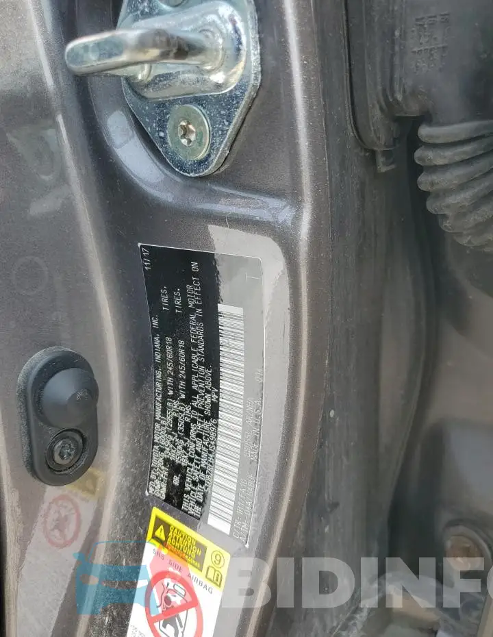 5TDBZRFH4JS498976 Photo# 12