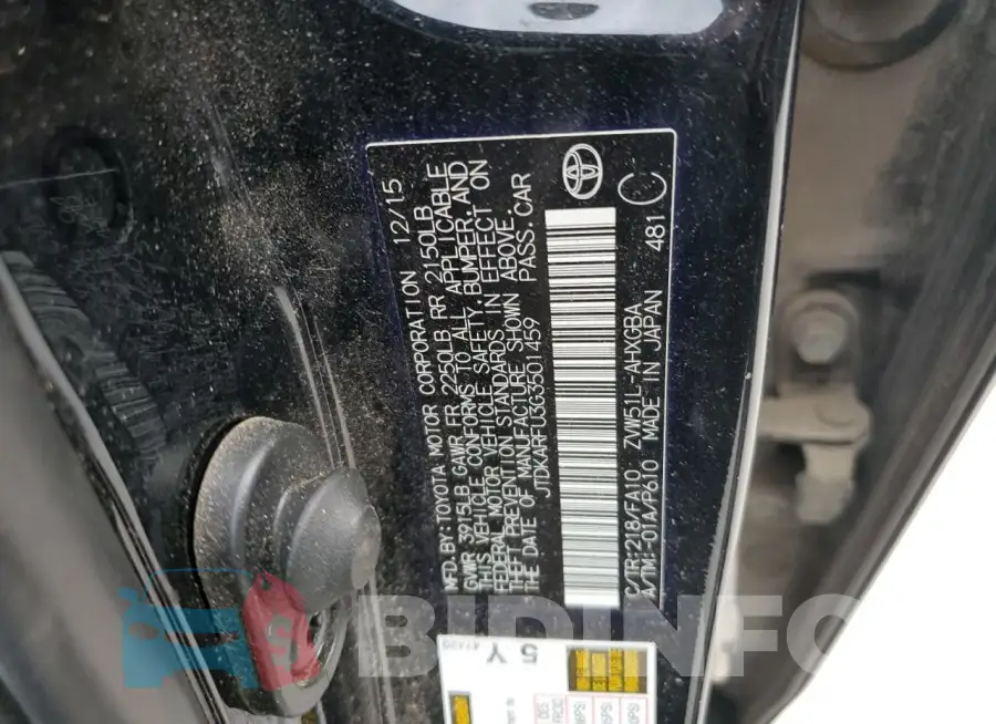 JTDKARFU3G3501459 Photo# 12