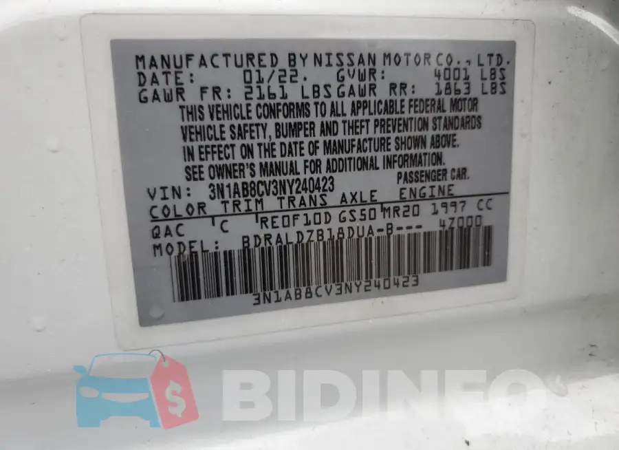 3N1AB8CV3NY240423 Photo# 12