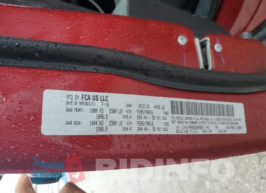 1C4NJPBAXGD809302 Photo# 13