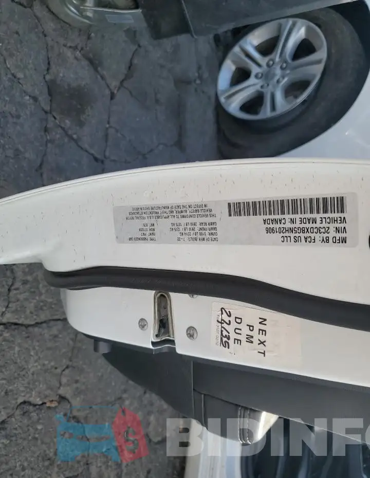 2C3CDXBG5NH201906 Photo# 13