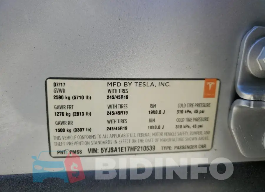 5YJSA1E17HF210539 Photo# 12