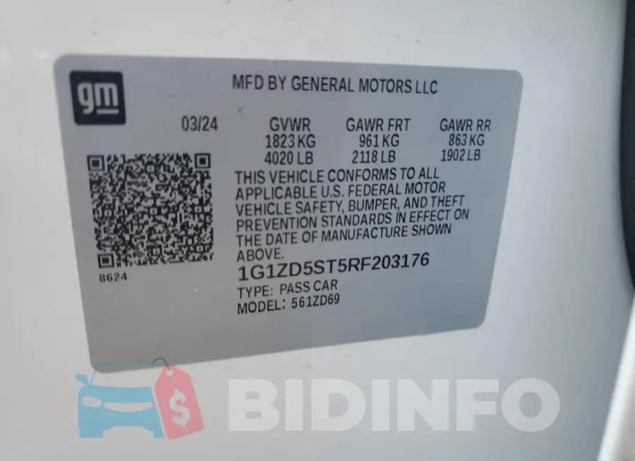 1G1ZD5ST5RF203176 Photo# 12