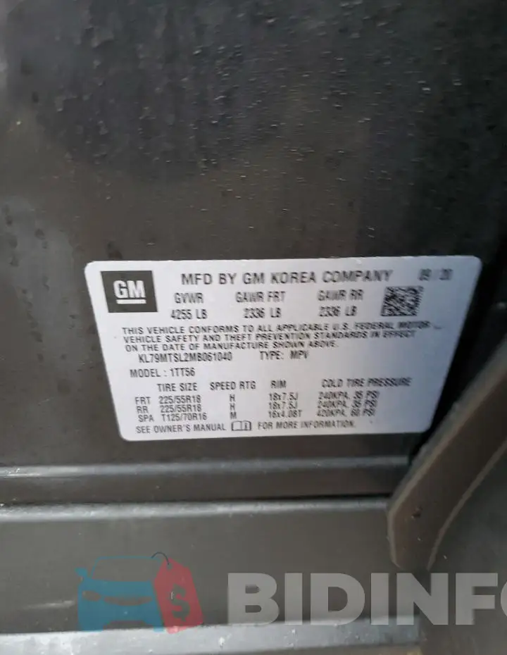 KL79MTSL2MB061040 Photo# 14